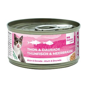 BUBI NATURE CAT ATUN & DORADA  24 x 70 gr.